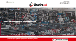 Desktop Screenshot of lineaorosport.com